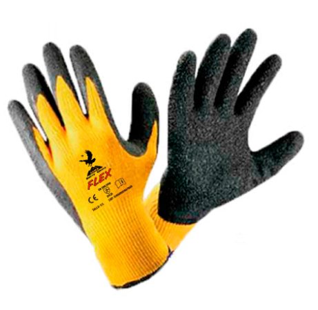 Imagen de GUANTE REVESTIDO CON ESPUMA NARANJA T7